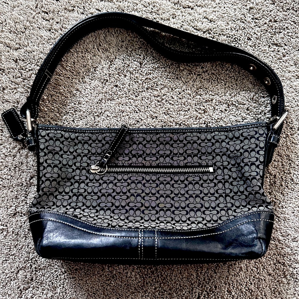 Coach mini signature shoulder/crossbody